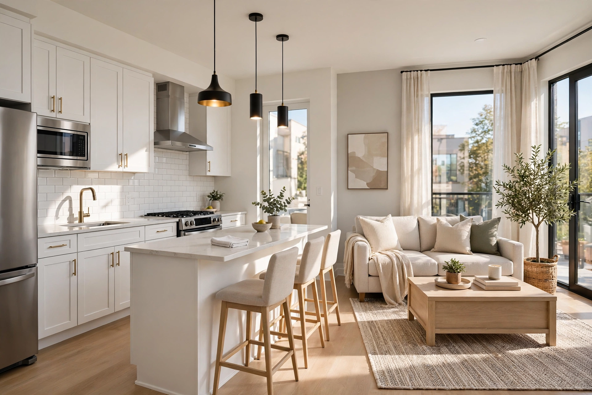 Sparkling clean move-in ready interior